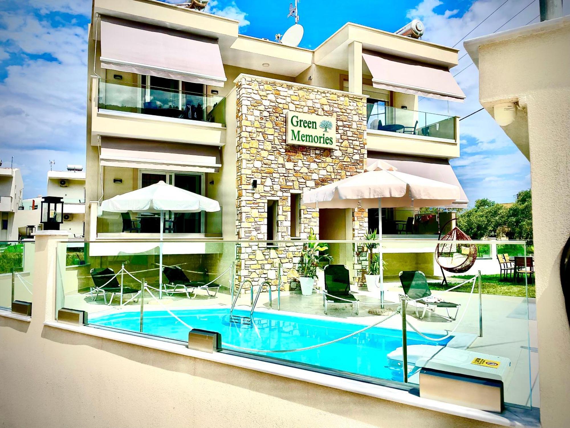 Green Memories Skala Sotiros Exterior photo